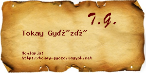 Tokay Győző névjegykártya